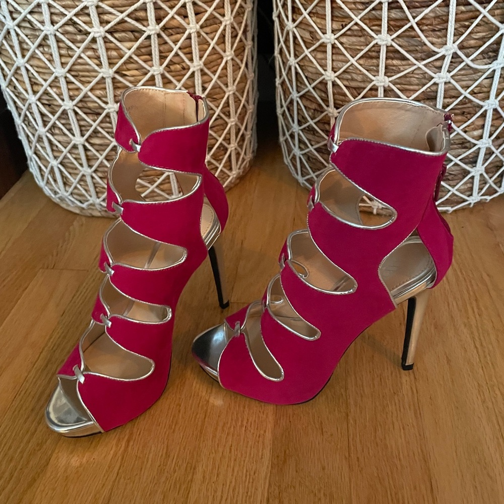 Scene pink heels